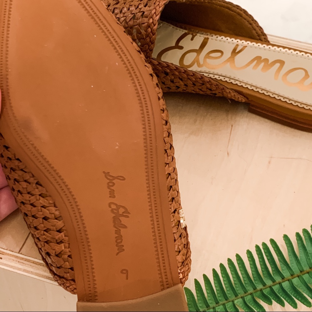 Sam Edelman brown woven mule, size 9 - Picture 5 of 6